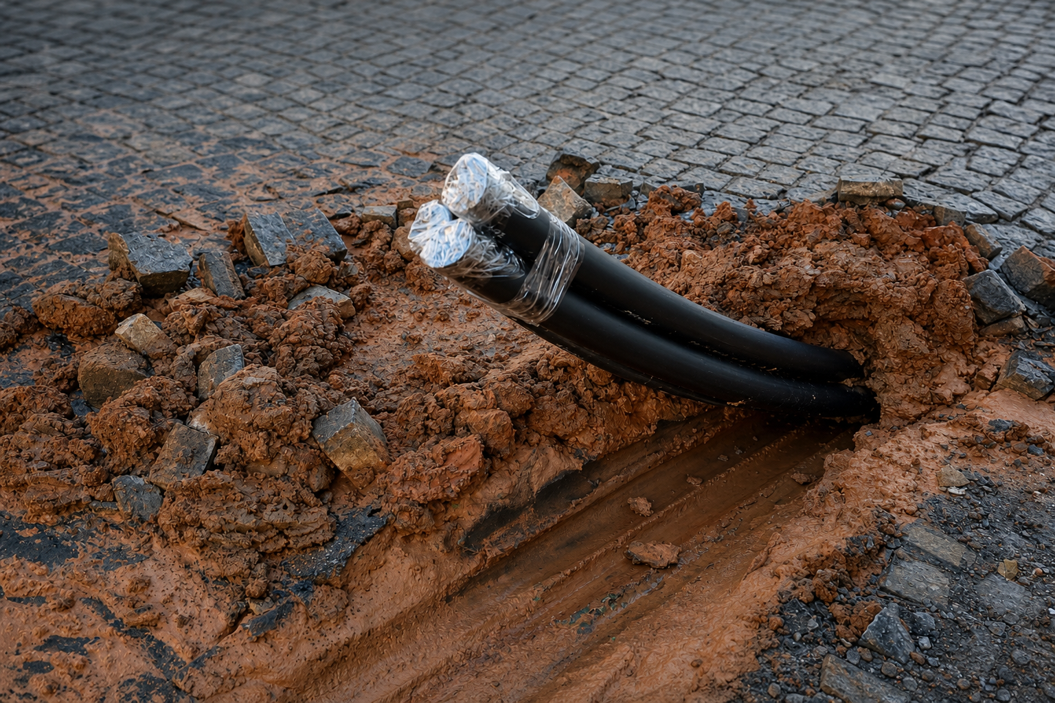 Tubulação instalada pela TTDrill em Sorocaba